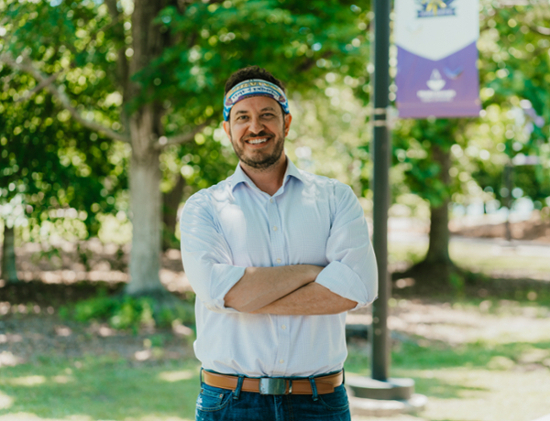 MGA’s own Rick Devens, a member of the University's Office of Marketing and Communications and a "Survivor: Edge of Extinction" fan favorite, is headed back to the island for the Survivor 50 all-star season featuring returning cast members from earlier seasons.